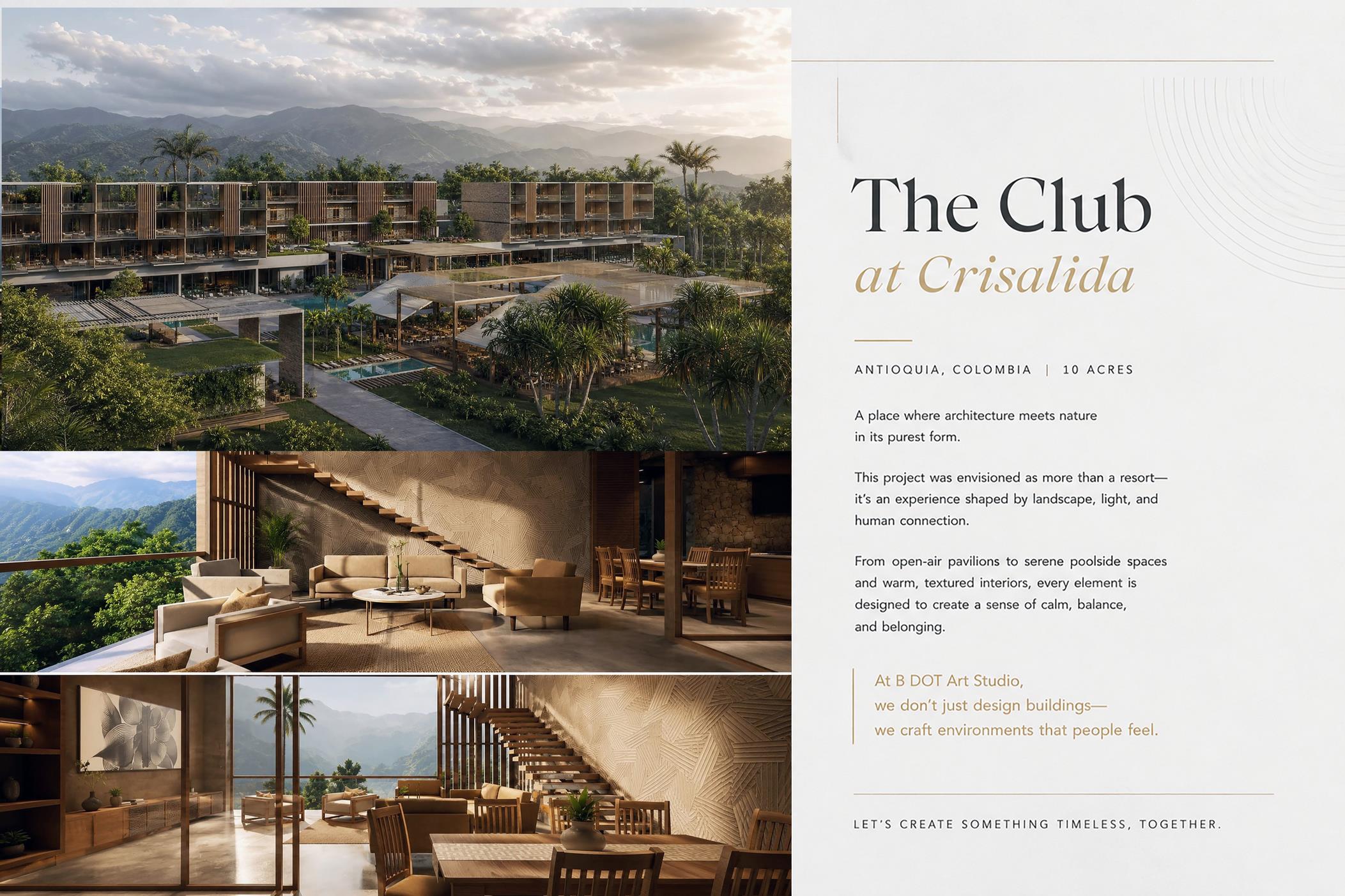The Club at Crisalida — Antioquia, Colombia