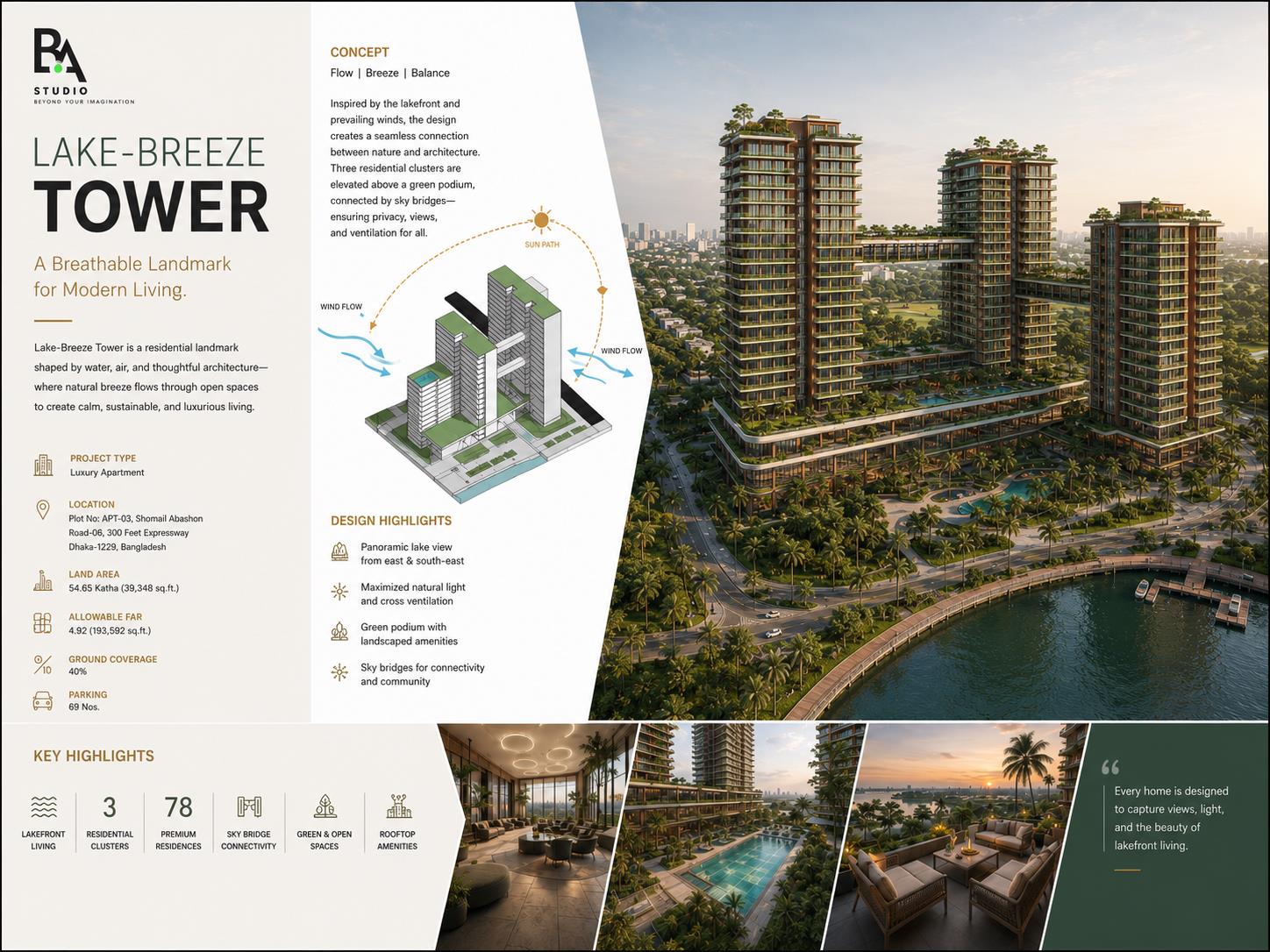 Lake-Breeze Tower — Dhaka, Bangladesh
