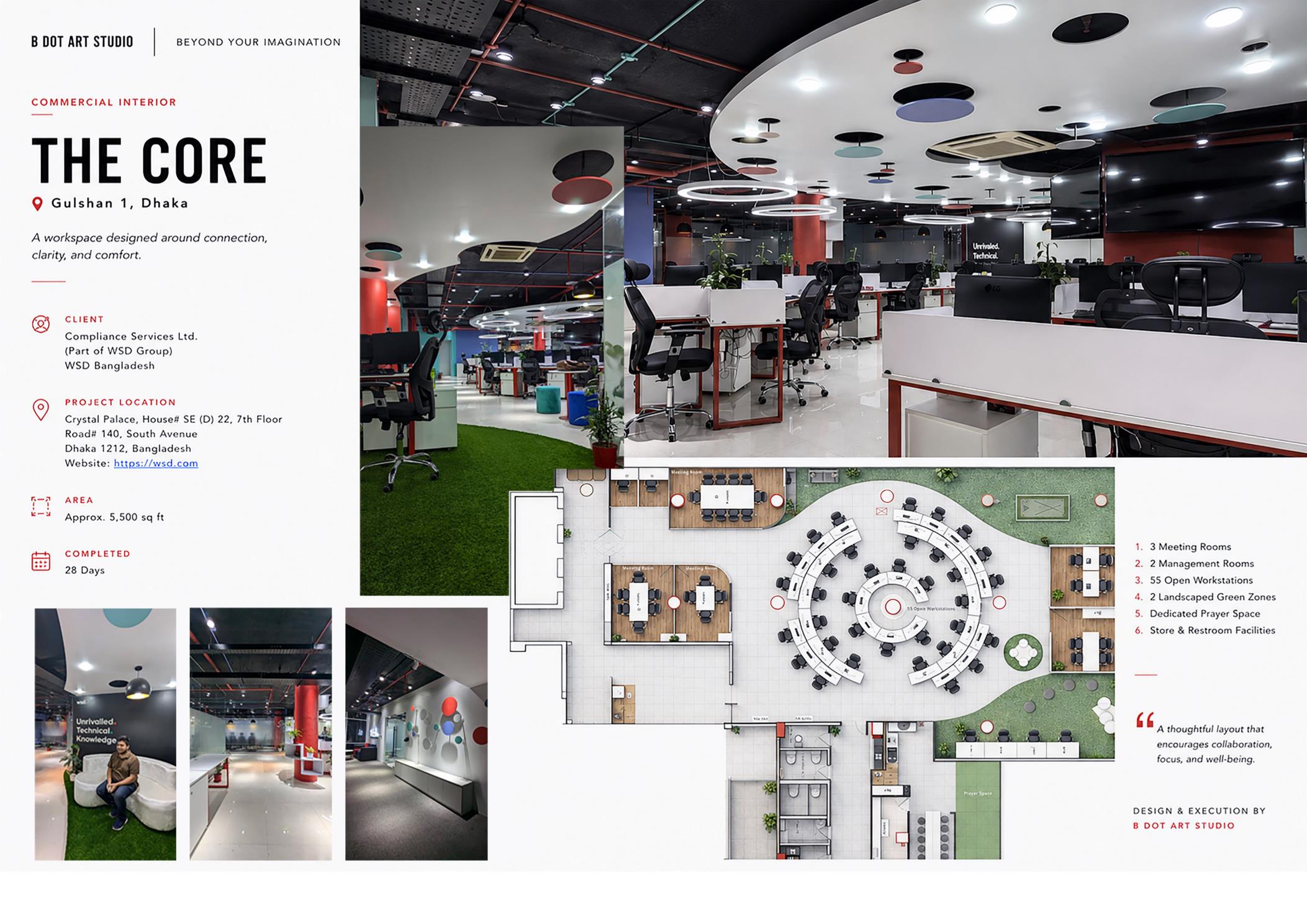 The Core — WSD Office — Gulshan 1, Dhaka